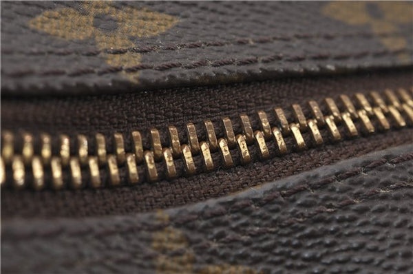 Authentic Louis Vuitton Monogram Boulogne 30 Shoulder Cross Bag M52165 LV 0088F