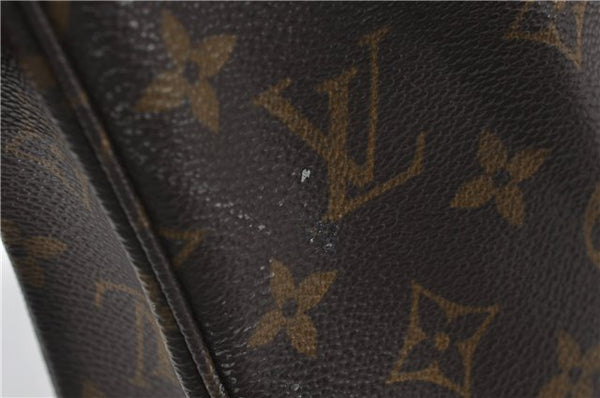 Authentic Louis Vuitton Monogram Boulogne 30 Shoulder Cross Bag M52165 LV 0088F