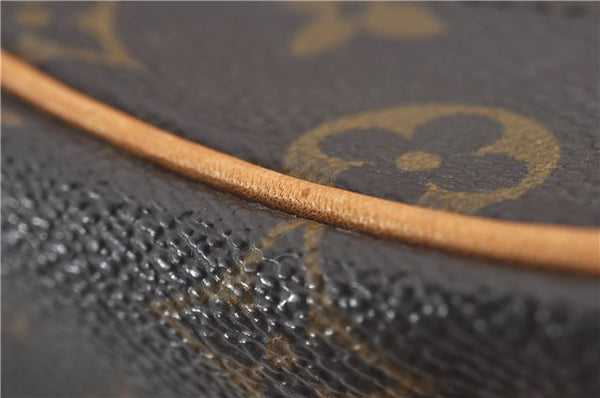 Authentic Louis Vuitton Monogram Boulogne 30 Shoulder Cross Bag M52165 LV 0088F