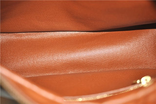 Authentic Louis Vuitton Monogram Boulogne 30 Shoulder Cross Bag M52165 LV 0088F