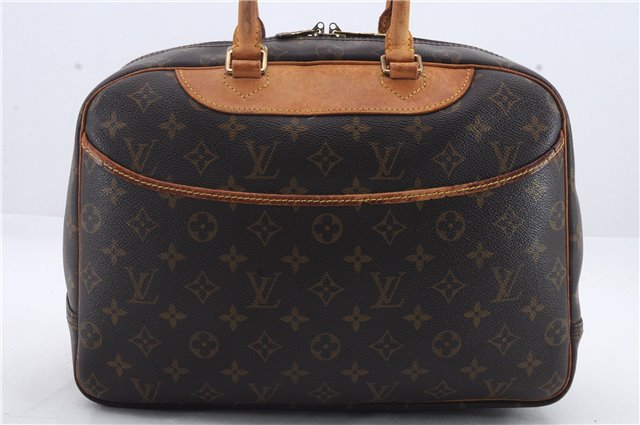 Authentic Louis Vuitton Monogram Deauville Hand Bag Purse M47270 LV 0090D