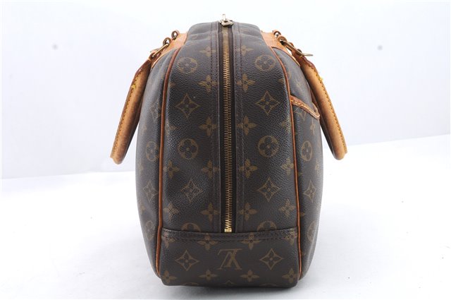 Authentic Louis Vuitton Monogram Deauville Hand Bag Purse M47270 LV 0090D