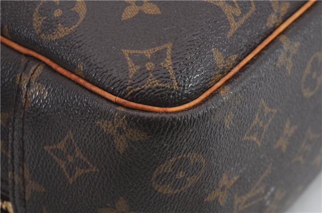 Authentic Louis Vuitton Monogram Deauville Hand Bag Purse M47270 LV 0090D