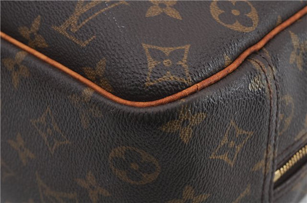 Authentic Louis Vuitton Monogram Deauville Hand Bag Purse M47270 LV 0090D