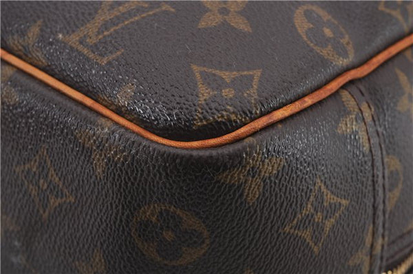 Authentic Louis Vuitton Monogram Deauville Hand Bag Purse M47270 LV 0090D