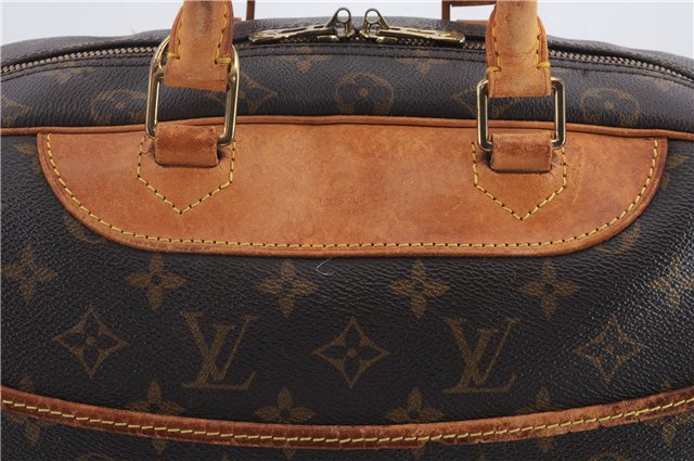 Authentic Louis Vuitton Monogram Deauville Hand Bag Purse M47270 LV 0090D