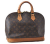 Authentic Louis Vuitton Monogram Alma Hand Bag Purse M51130 LV 0091D