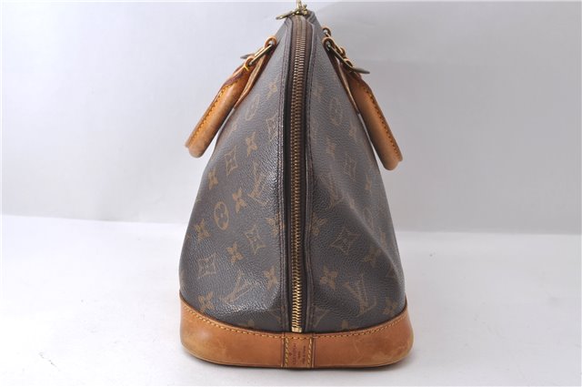 Authentic Louis Vuitton Monogram Alma Hand Bag Purse M51130 LV 0091D