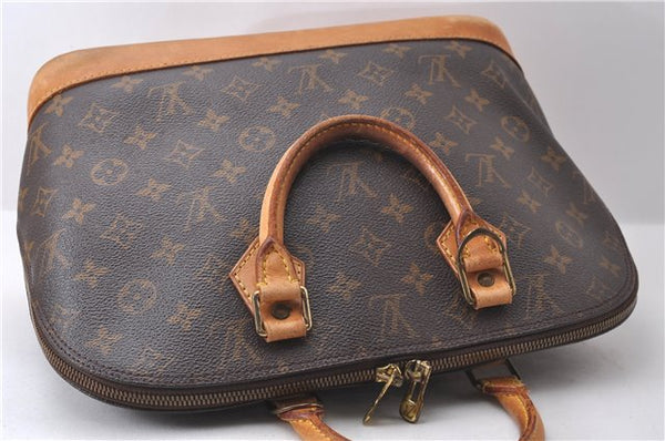 Authentic Louis Vuitton Monogram Alma Hand Bag Purse M51130 LV 0091D