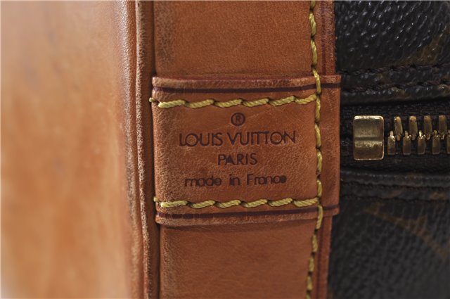 Authentic Louis Vuitton Monogram Alma Hand Bag Purse M51130 LV 0091D