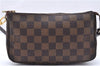 Authentic Louis Vuitton Damier Pochette Accessoires Pouch Purse N51985 LV 0092E