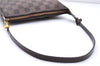 Authentic Louis Vuitton Damier Pochette Accessoires Pouch Purse N51985 LV 0092E