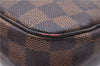 Authentic Louis Vuitton Damier Pochette Accessoires Pouch Purse N51985 LV 0092E