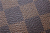 Authentic Louis Vuitton Damier Pochette Accessoires Pouch Purse N51985 LV 0092E