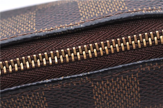 Authentic Louis Vuitton Damier Pochette Accessoires Pouch Purse N51985 LV 0092E