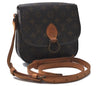 Auth Louis Vuitton Monogram Saint Cloud MM Shoulder Bag M51243 LV Junk 0093D