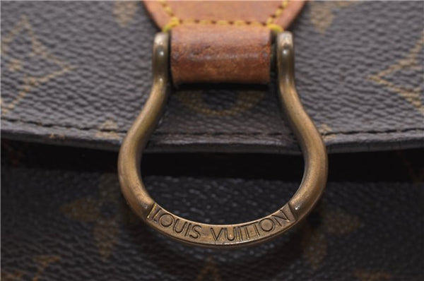 Auth Louis Vuitton Monogram Saint Cloud MM Shoulder Bag M51243 LV Junk 0093D