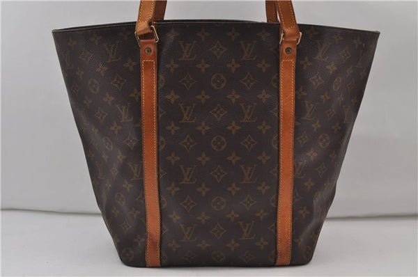 Authentic Louis Vuitton Monogram Sac Shopping PM Tote Bag M51108 LV 0093E