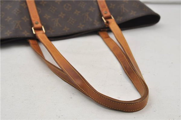 Authentic Louis Vuitton Monogram Sac Shopping PM Tote Bag M51108 LV 0093E