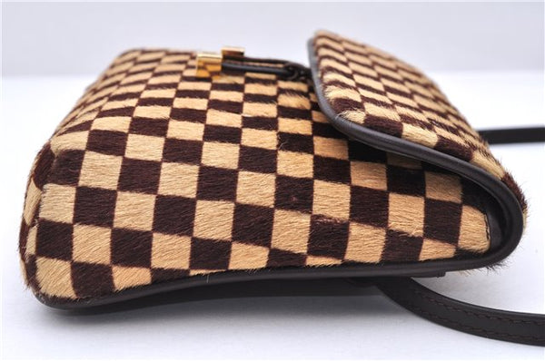Authentic Louis Vuitton Damier Sauvage Gazelle M92130 Shoulder Cross Bag 0095E