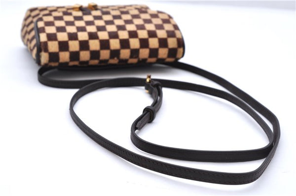 Authentic Louis Vuitton Damier Sauvage Gazelle M92130 Shoulder Cross Bag 0095E
