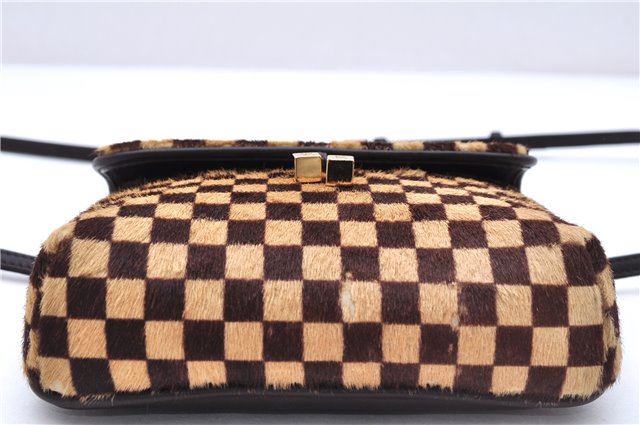 Authentic Louis Vuitton Damier Sauvage Gazelle M92130 Shoulder Cross Bag 0095E