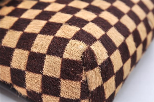 Authentic Louis Vuitton Damier Sauvage Gazelle M92130 Shoulder Cross Bag 0095E