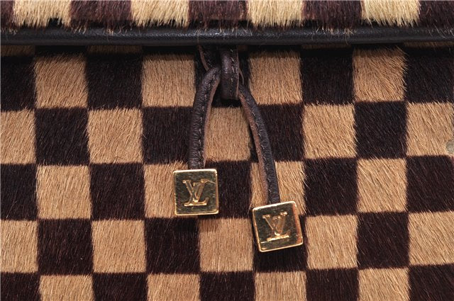 Authentic Louis Vuitton Damier Sauvage Gazelle M92130 Shoulder Cross Bag 0095E