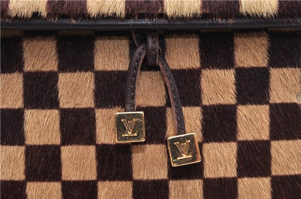 Authentic Louis Vuitton Damier Sauvage Gazelle M92130 Shoulder Cross Bag 0095E