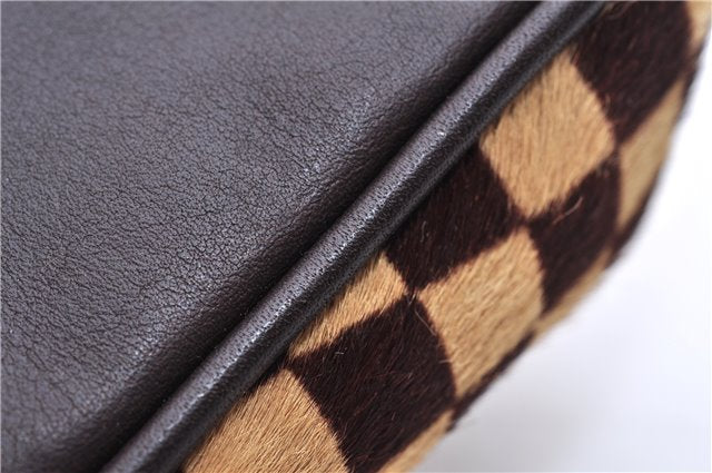 Authentic Louis Vuitton Damier Sauvage Gazelle M92130 Shoulder Cross Bag 0095E