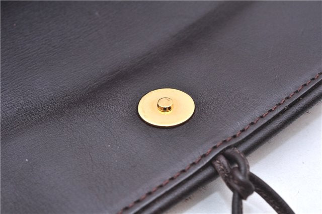 Authentic Louis Vuitton Damier Sauvage Gazelle M92130 Shoulder Cross Bag 0095E