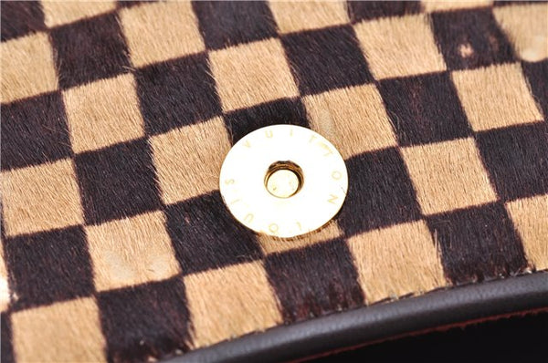 Authentic Louis Vuitton Damier Sauvage Gazelle M92130 Shoulder Cross Bag 0095E