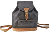 Authentic Louis Vuitton Monogram Montsouris MM Backpack M51136 LV 0096C