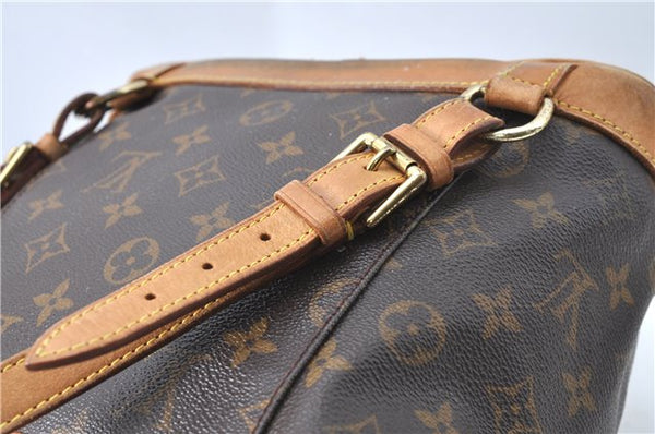 Authentic Louis Vuitton Monogram Montsouris MM Backpack M51136 LV 0096C
