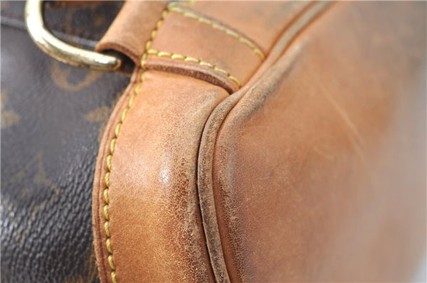 Authentic Louis Vuitton Monogram Montsouris MM Backpack M51136 LV 0096C