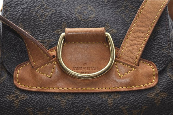 Authentic Louis Vuitton Monogram Montsouris MM Backpack M51136 LV 0096C