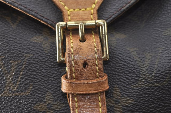 Authentic Louis Vuitton Monogram Montsouris MM Backpack M51136 LV 0096C