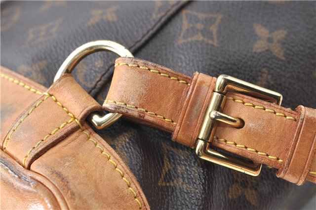 Authentic Louis Vuitton Monogram Montsouris MM Backpack M51136 LV 0096C