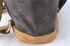 Authentic Louis Vuitton Monogram Montsouris MM Backpack M51136 LV 0096C