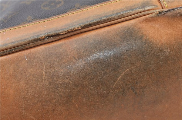 Authentic Louis Vuitton Monogram Montsouris MM Backpack M51136 LV 0096C