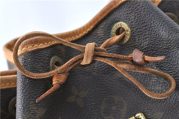 Authentic Louis Vuitton Monogram Montsouris MM Backpack M51136 LV 0096C