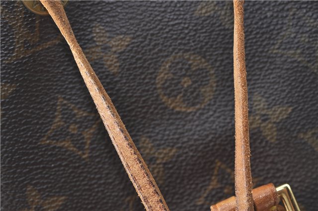 Authentic Louis Vuitton Monogram Montsouris MM Backpack M51136 LV 0096C