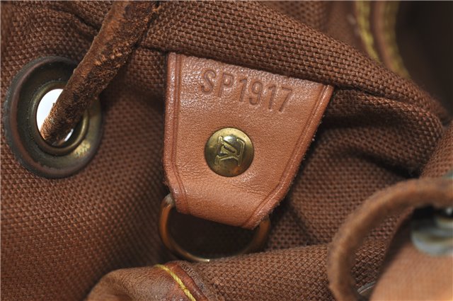 Authentic Louis Vuitton Monogram Montsouris MM Backpack M51136 LV 0096C