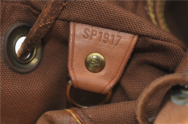 Authentic Louis Vuitton Monogram Montsouris MM Backpack M51136 LV 0096C