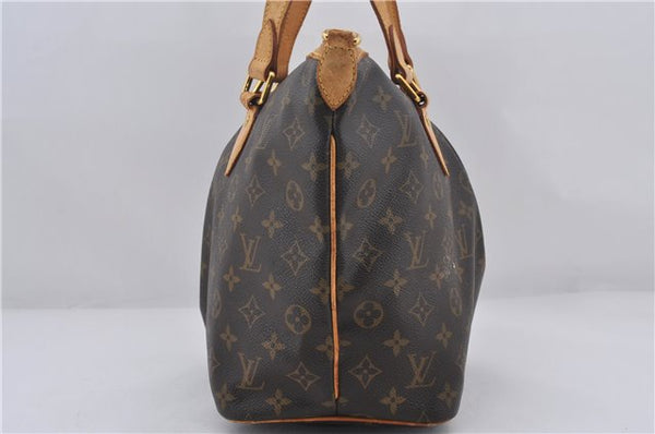 Authentic Louis Vuitton Monogram Palermo PM Shoulder Tote Bag M40145 LV 0096E