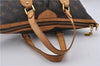 Authentic Louis Vuitton Monogram Palermo PM Shoulder Tote Bag M40145 LV 0096E