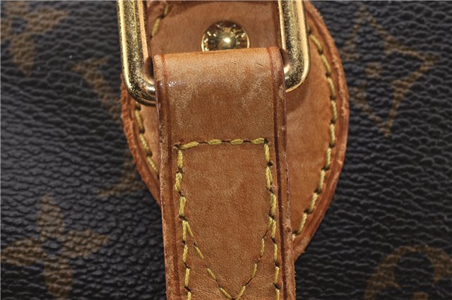 Authentic Louis Vuitton Monogram Palermo PM Shoulder Tote Bag M40145 LV 0096E