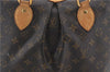 Authentic Louis Vuitton Monogram Palermo PM Shoulder Tote Bag M40145 LV 0096E