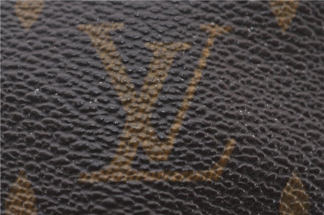 Authentic Louis Vuitton Monogram Palermo PM Shoulder Tote Bag M40145 LV 0096E