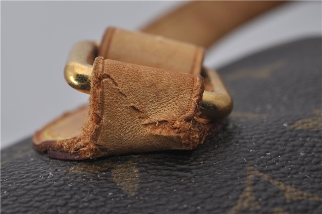 Authentic Louis Vuitton Monogram Palermo PM Shoulder Tote Bag M40145 LV 0096E